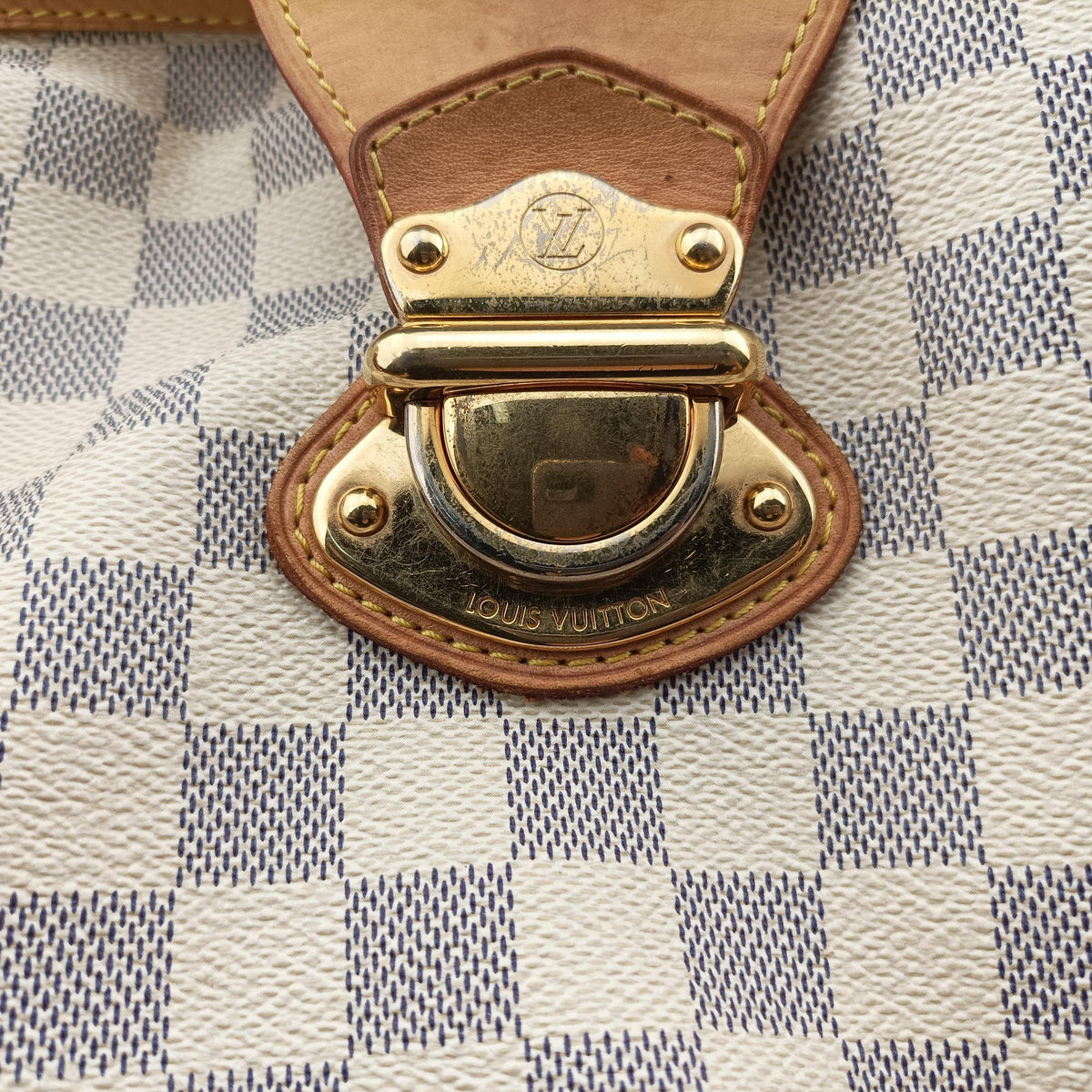 Pre-owned Louis Vuitton STRESA PM Azur Damier Canvas N42220 shoulderbag | stylenewstar