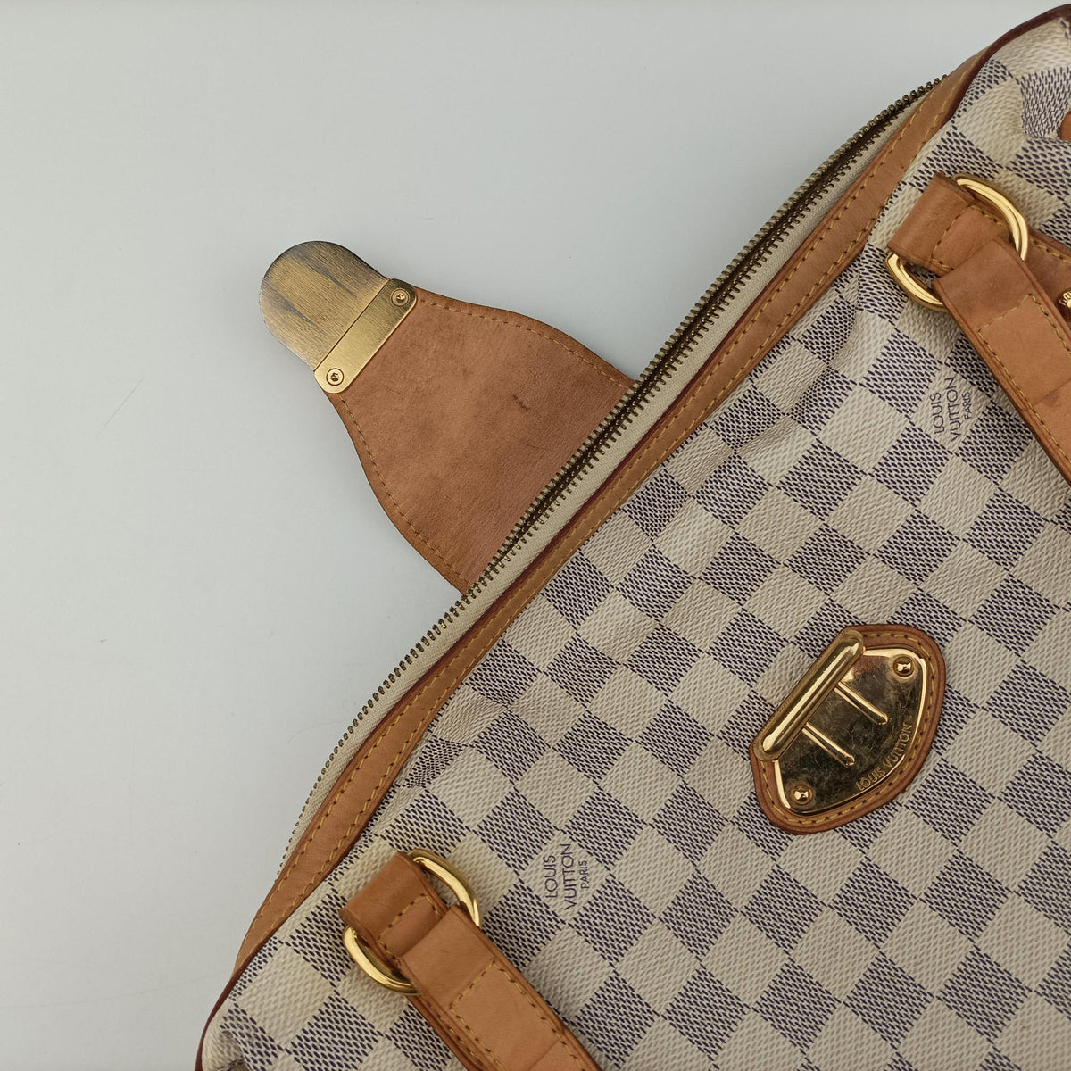 Pre-owned Louis Vuitton STRESA PM Azur Damier Canvas N42220 shoulderbag | stylenewstar