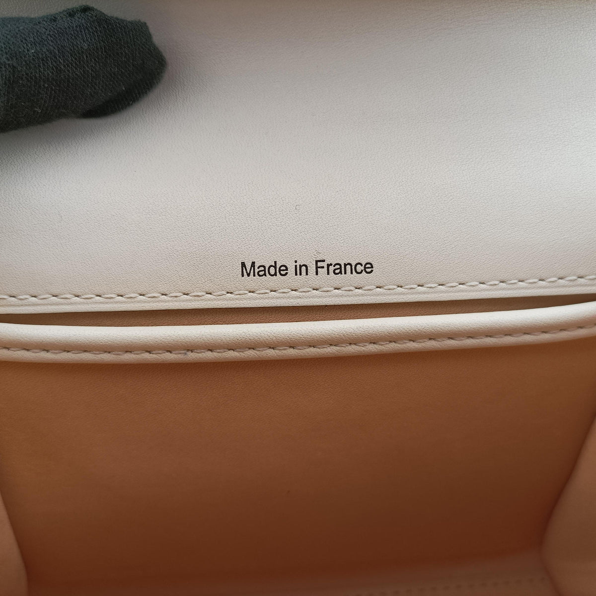 Pre-owned Delvaux Tampete White Leather  shoulderbag | stylenewstar