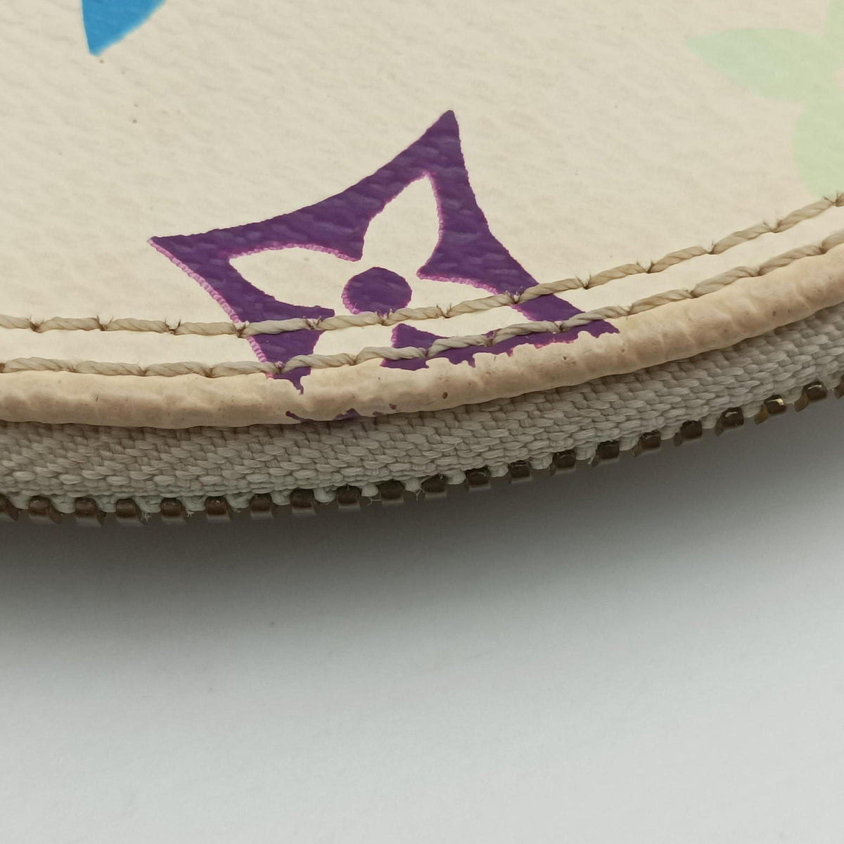 Pre-owned Louis Vuitton Alma PM white Monogram Multicolor M92647 handbag | stylenewstar
