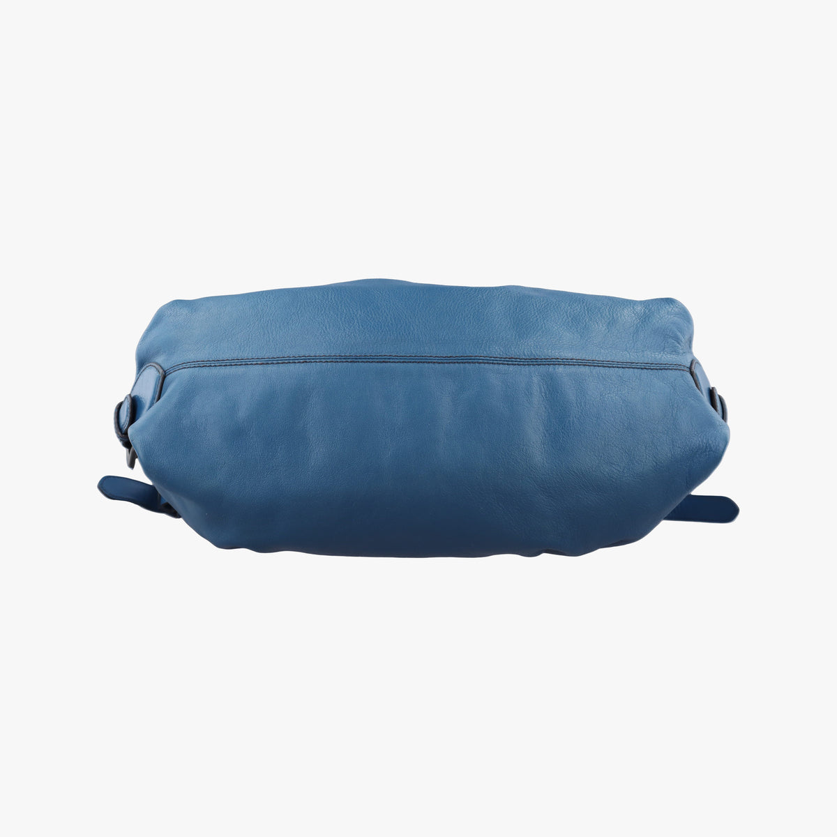 Pre-owned Fendi Toile de Cuir Blue Leather 8BR579 shoulderbag | stylenewstar