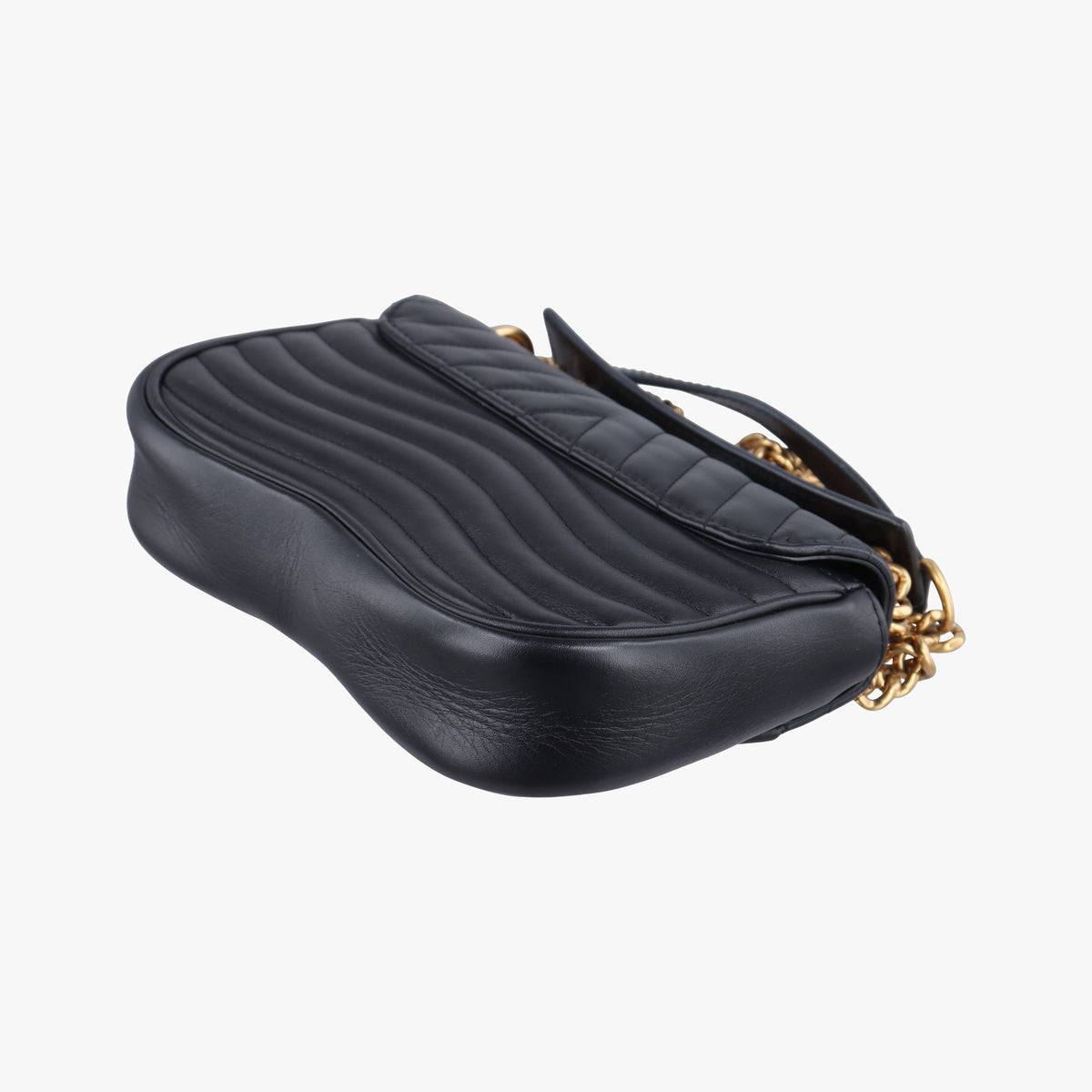 Pre-owned Louis Vuitton New Wave PM Noir Leather M51683 shoulderbag | stylenewstar