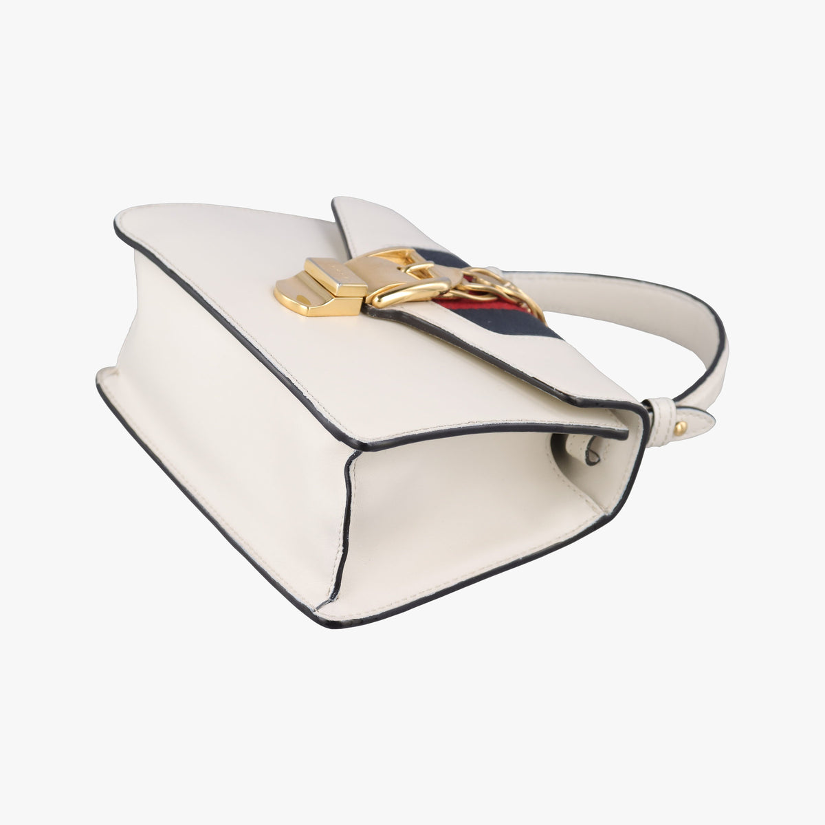 Pre-owned Gucci Sylvie White Leather 470270 shoulderbag | stylenewstar