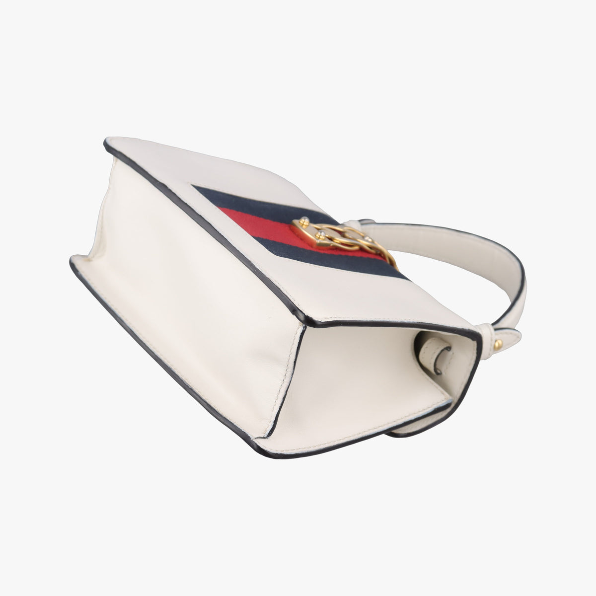 Pre-owned Gucci Sylvie White Leather 470270 shoulderbag | stylenewstar