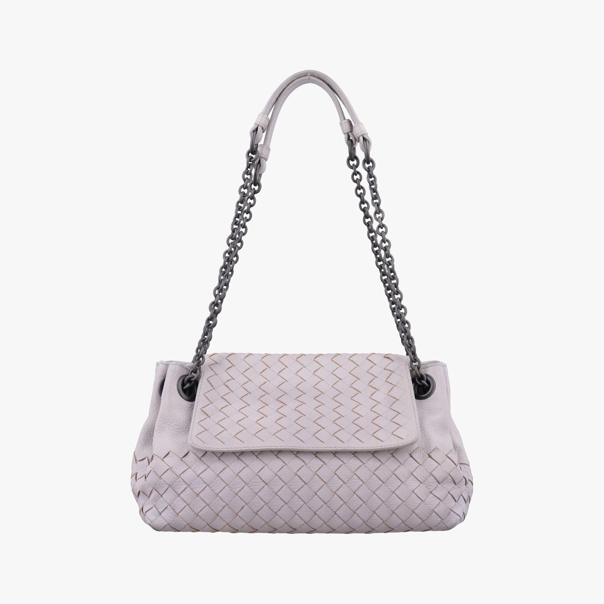 Vintage Bottega Veneta Intrecciato Light purple lambskin  shoulderbag | stylenewstar