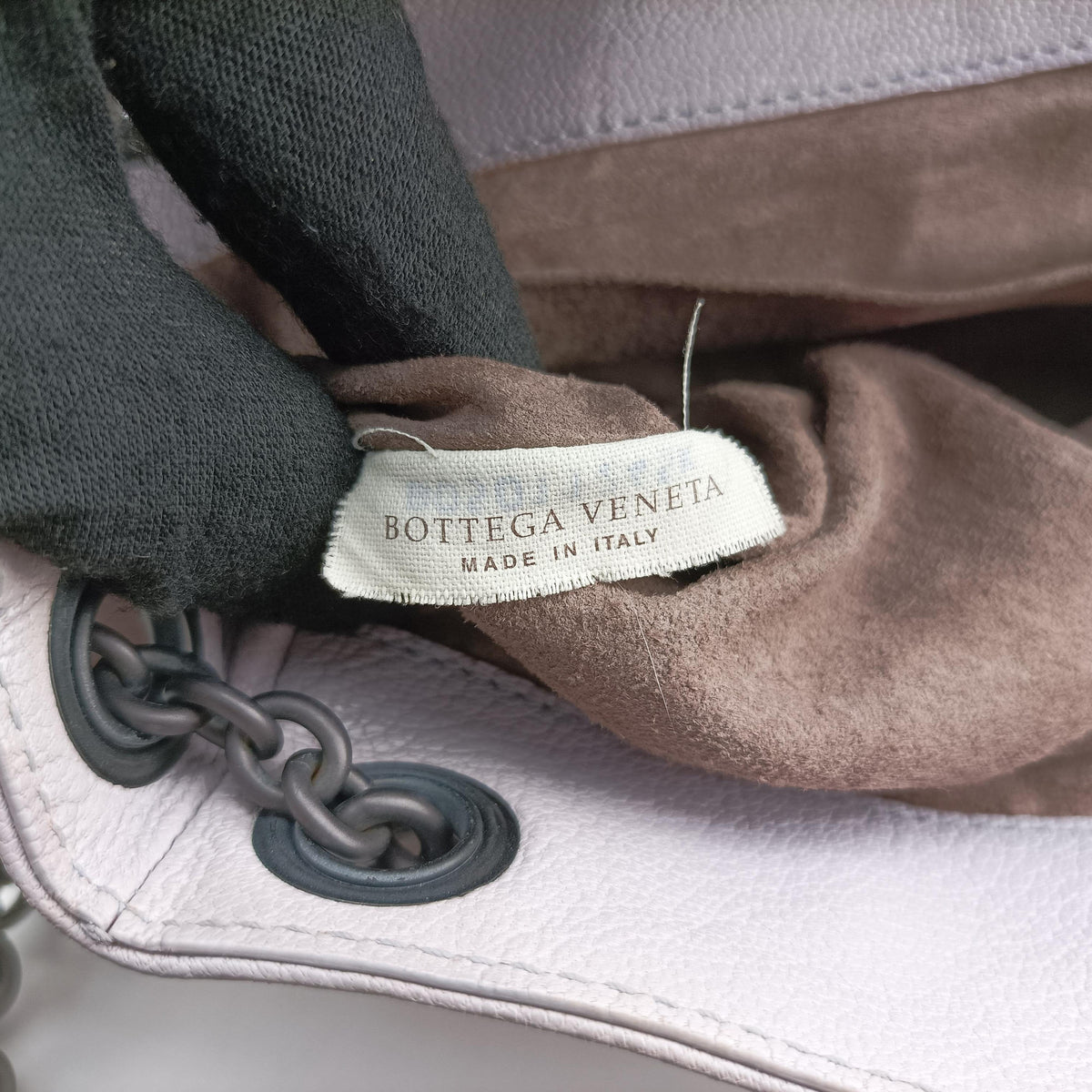 Vintage Bottega Veneta Intrecciato Light purple lambskin  shoulderbag | stylenewstar