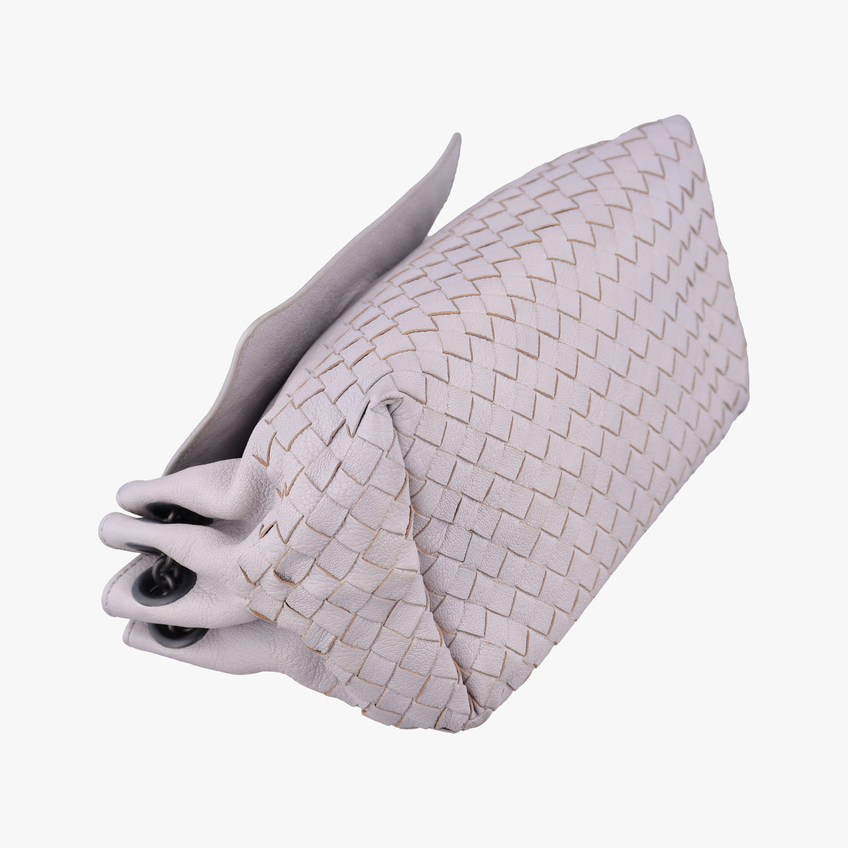 Vintage Bottega Veneta Intrecciato Light purple lambskin  shoulderbag | stylenewstar