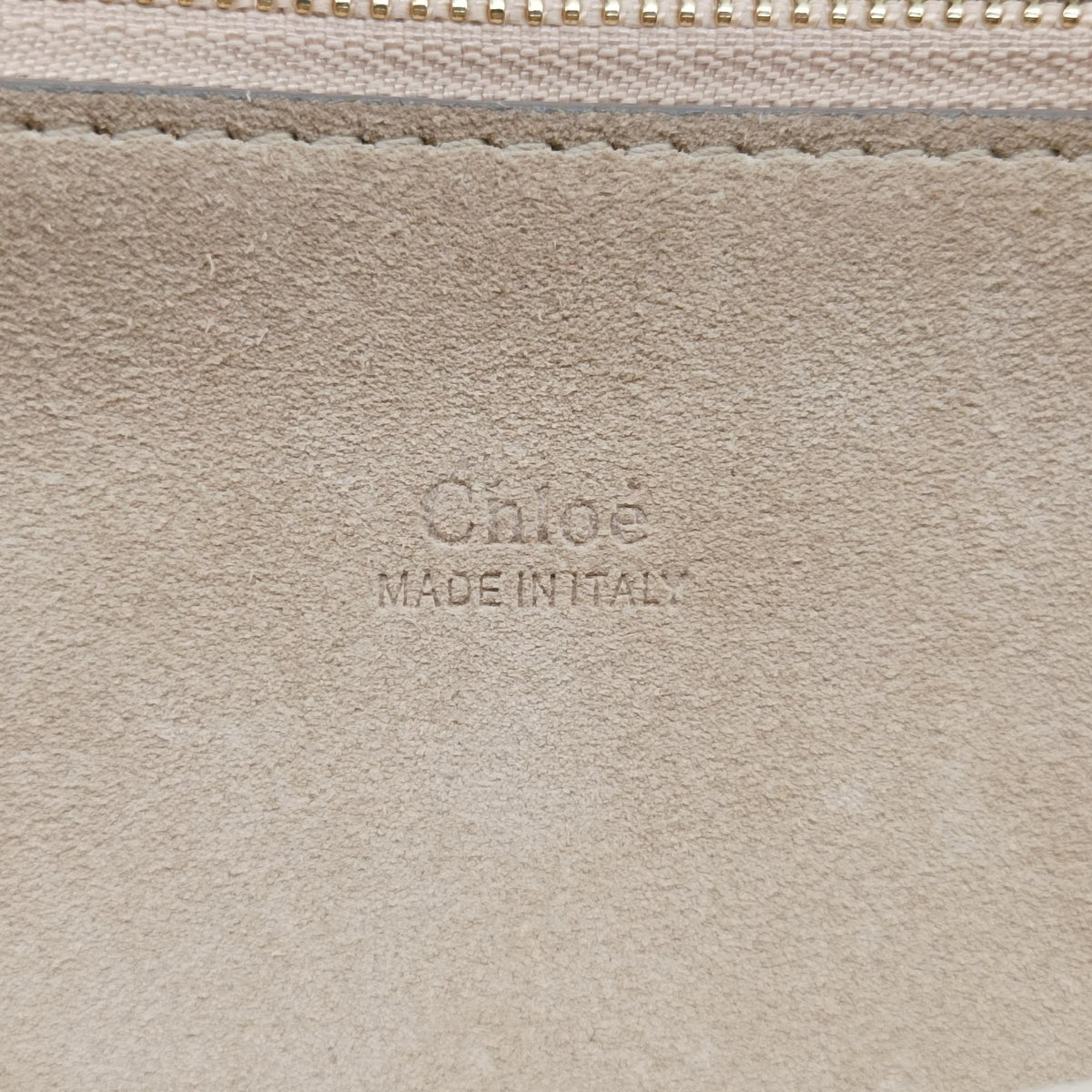 Vintage Chloe FAYE Burgundy Suede × leather  shoulderbag | stylenewstar