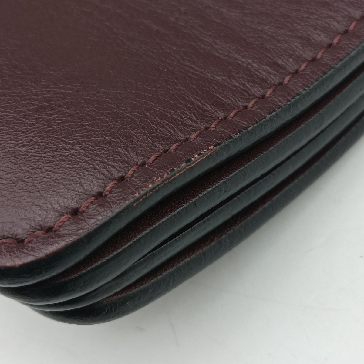 Vintage Chloe FAYE Burgundy Suede × leather  shoulderbag | stylenewstar