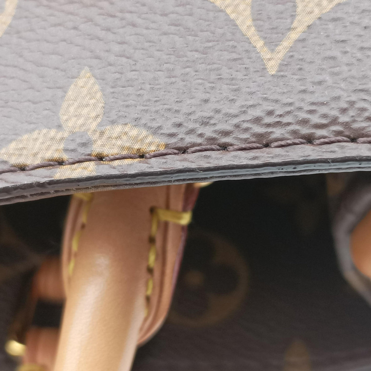 Pre-owned Louis Vuitton Montaigne BB Brown Monogram canvas×calf leather M41055 shoulderbag | stylenewstar