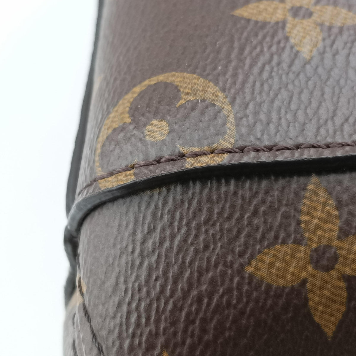 Pre-owned Louis Vuitton Montaigne BB Brown Monogram canvas×calf leather M41055 shoulderbag | stylenewstar