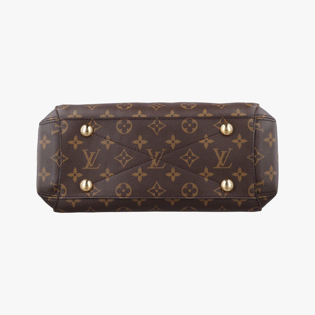 Pre-owned Louis Vuitton Montaigne BB Brown Monogram canvas×calf leather M41055 shoulderbag | stylenewstar