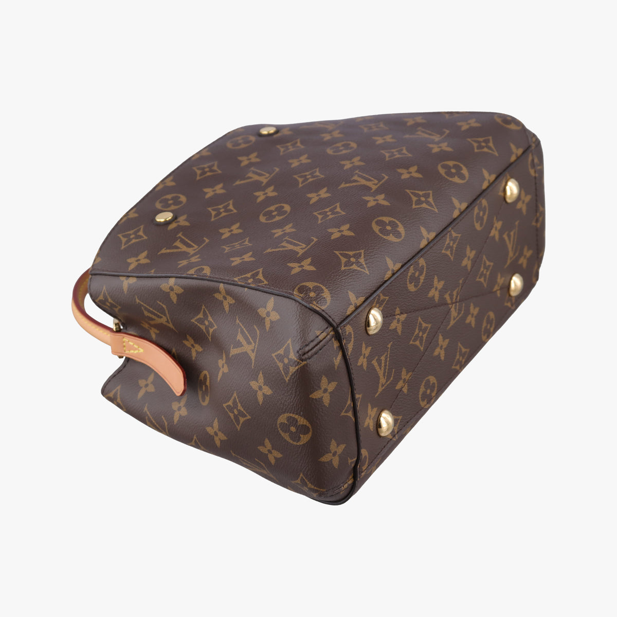 Pre-owned Louis Vuitton Montaigne BB Brown Monogram canvas×calf leather M41055 shoulderbag | stylenewstar