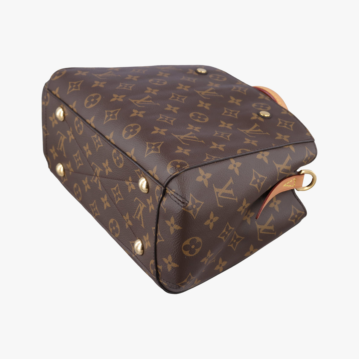 Pre-owned Louis Vuitton Montaigne BB Brown Monogram canvas×calf leather M41055 shoulderbag | stylenewstar