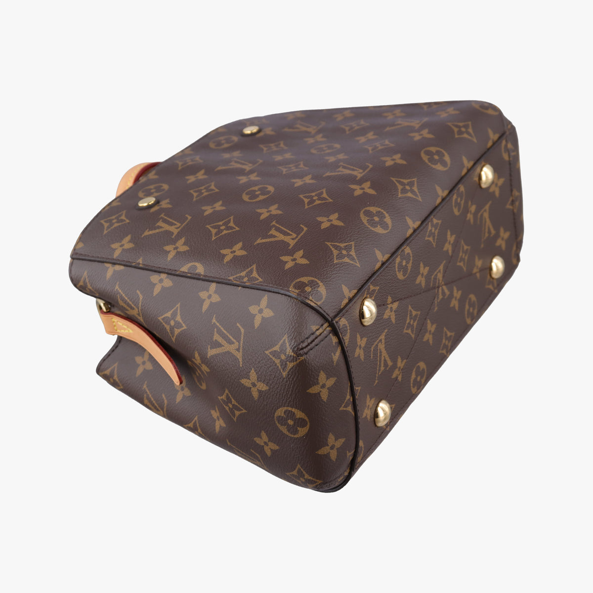 Pre-owned Louis Vuitton Montaigne BB Brown Monogram canvas×calf leather M41055 shoulderbag | stylenewstar