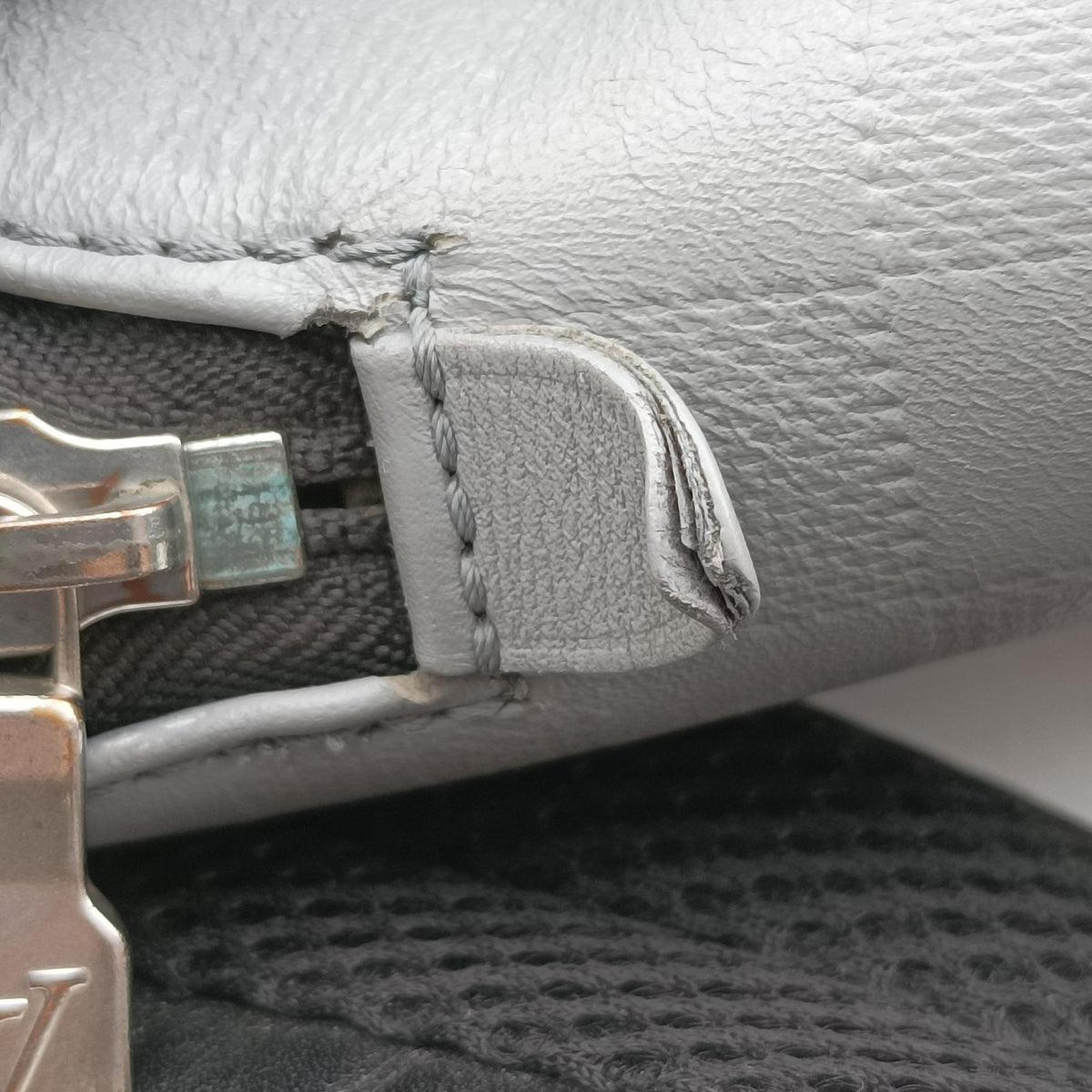 Pre-owned Louis Vuitton campus Gray Damier Infini N40096 backpack/rucksack | stylenewstar