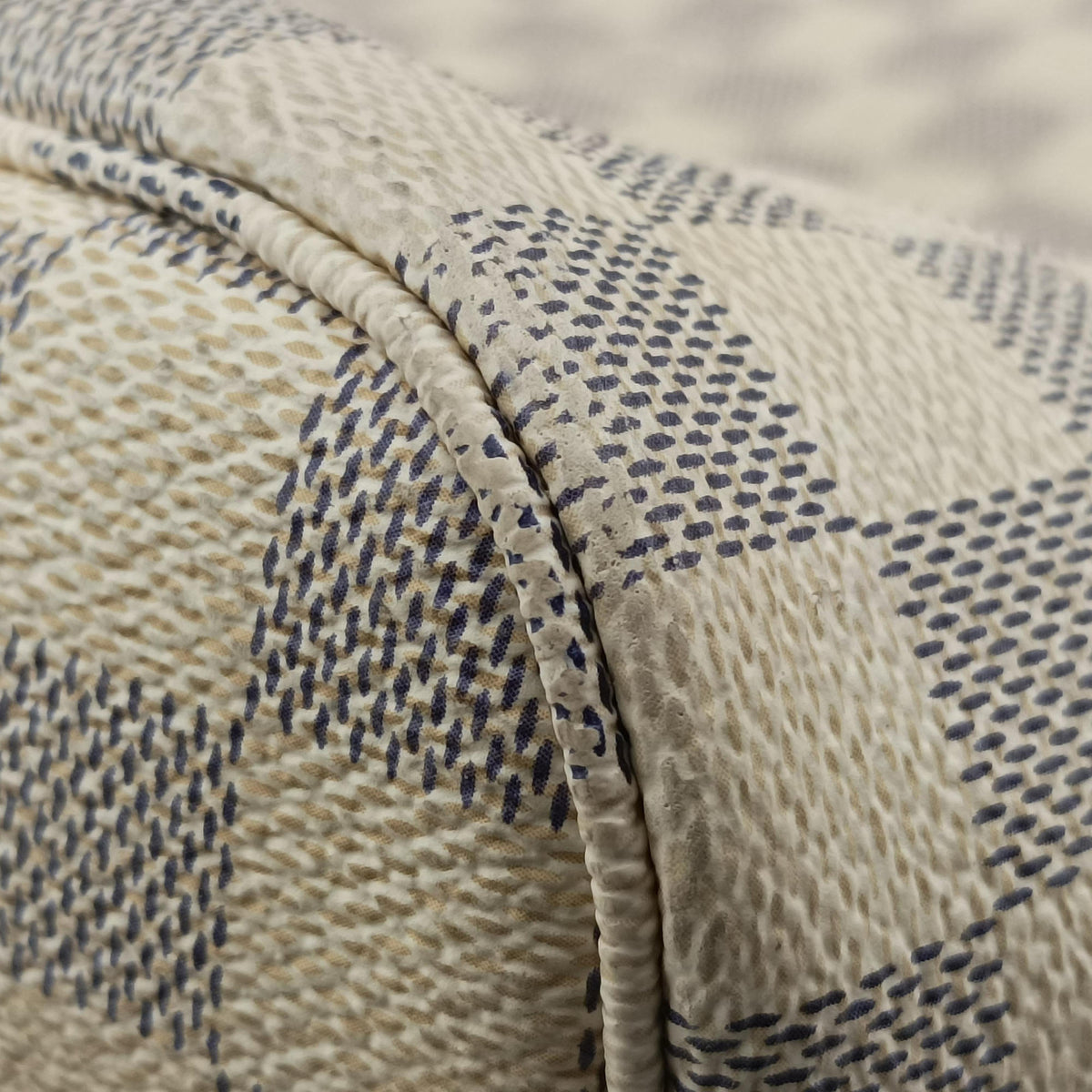 Pre-owned Louis Vuitton Neverfull MM Azur Damier Canvas N51107 handbag | stylenewstar