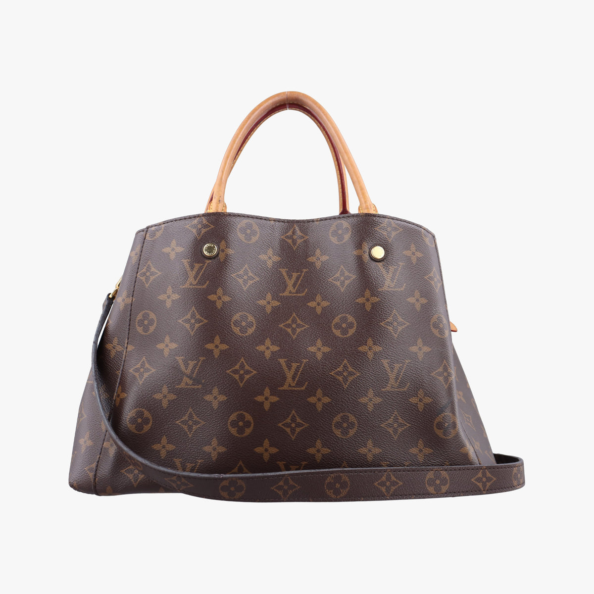 Pre-owned Louis Vuitton MONTAIGNE MM Brown Monogram Canvas M41056 shoulderbag | stylenewstar