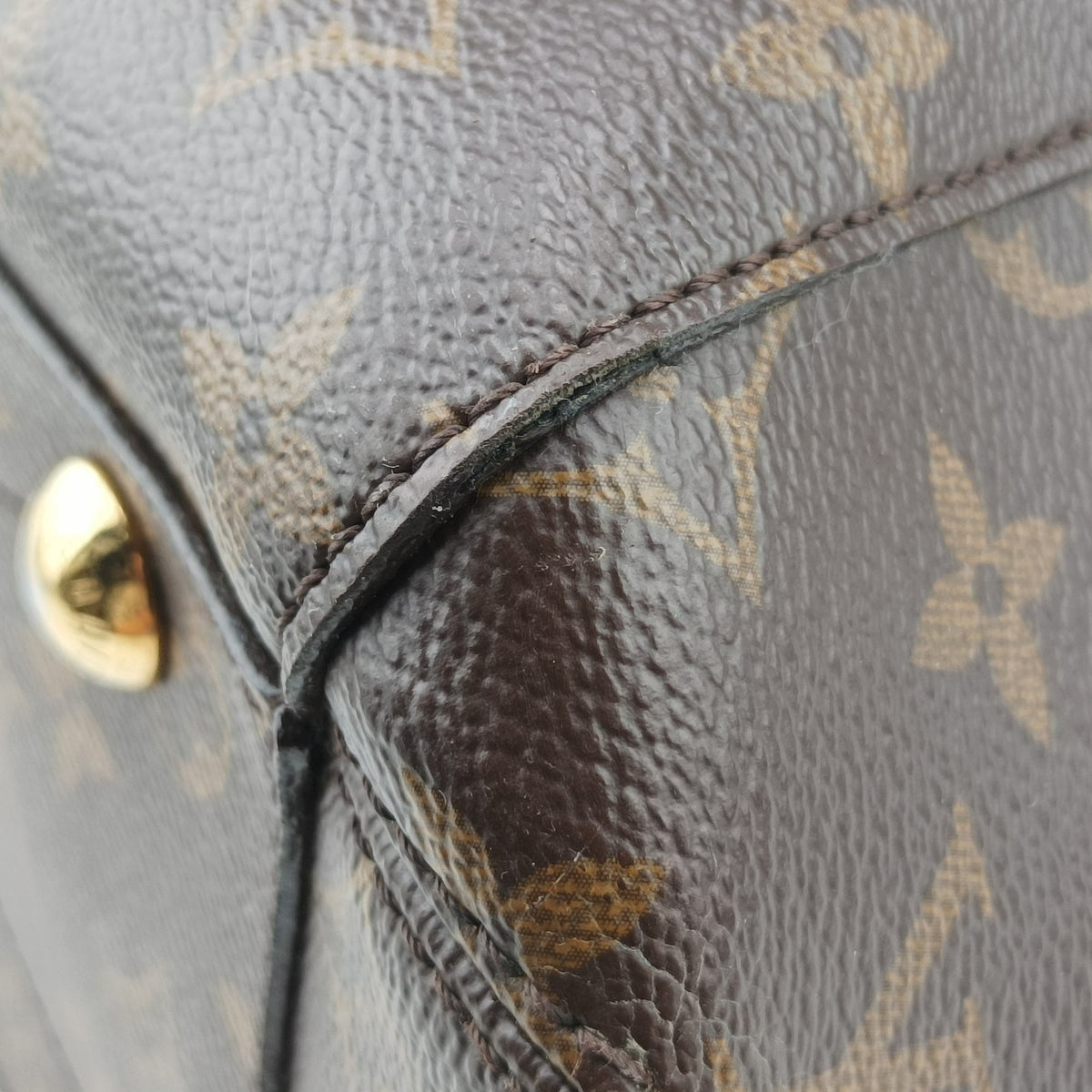 Pre-owned Louis Vuitton MONTAIGNE MM Brown Monogram Canvas M41056 shoulderbag | stylenewstar
