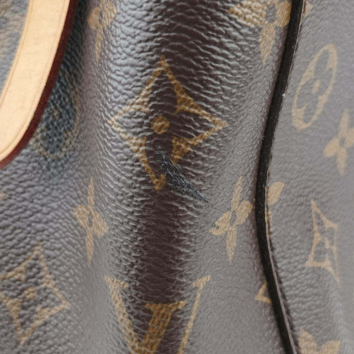 Pre-owned Louis Vuitton MONTAIGNE MM Brown Monogram Canvas M41056 shoulderbag | stylenewstar