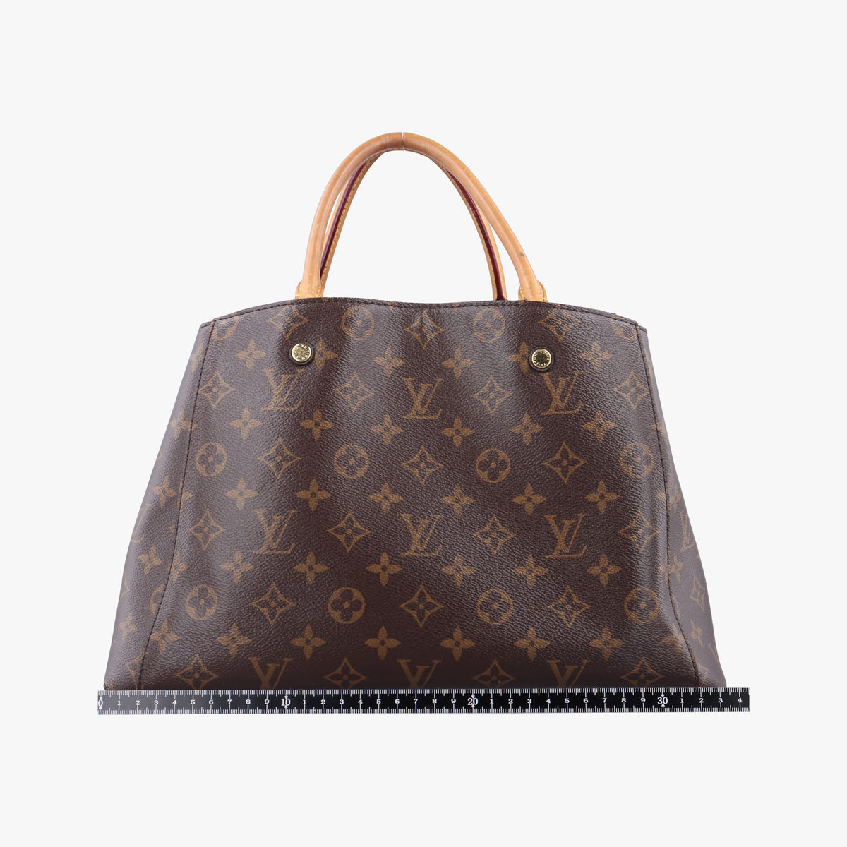 Pre-owned Louis Vuitton MONTAIGNE MM Brown Monogram Canvas M41056 shoulderbag | stylenewstar