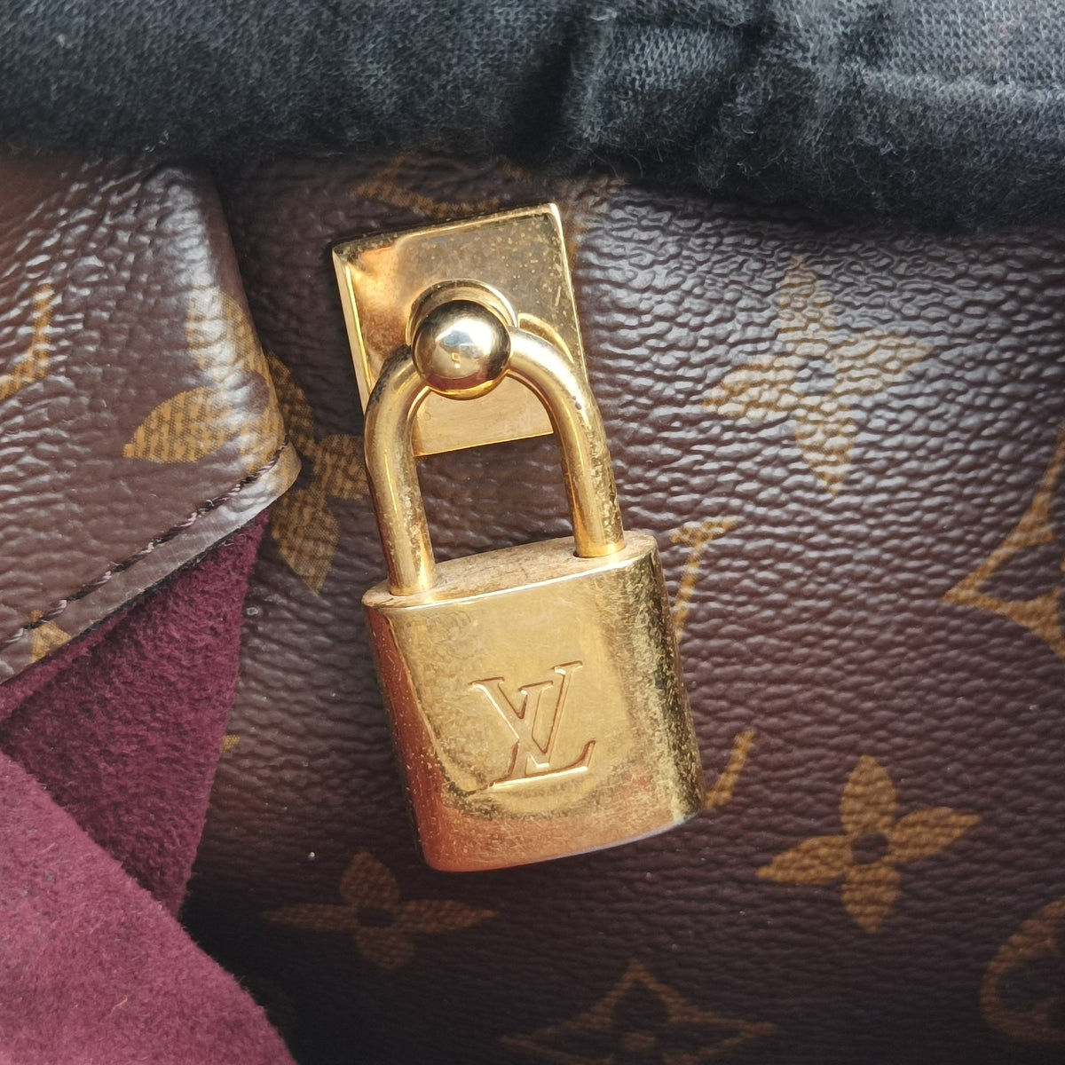 Pre-owned Louis Vuitton MONTAIGNE MM Brown Monogram Canvas M41056 shoulderbag | stylenewstar