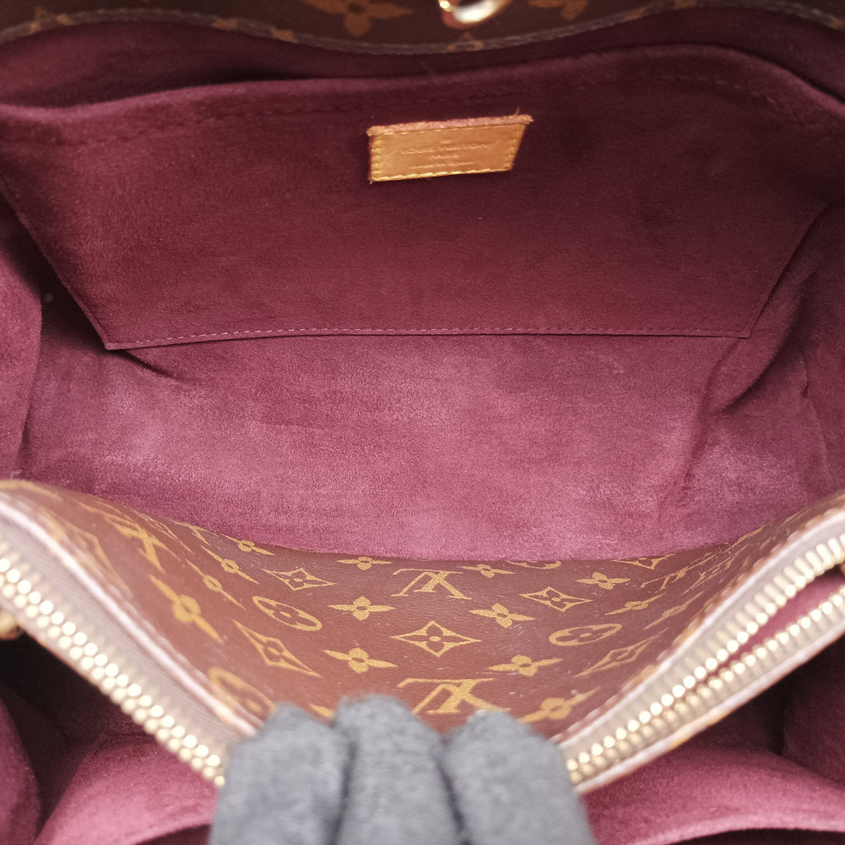 Pre-owned Louis Vuitton MONTAIGNE MM Brown Monogram Canvas M41056 shoulderbag | stylenewstar