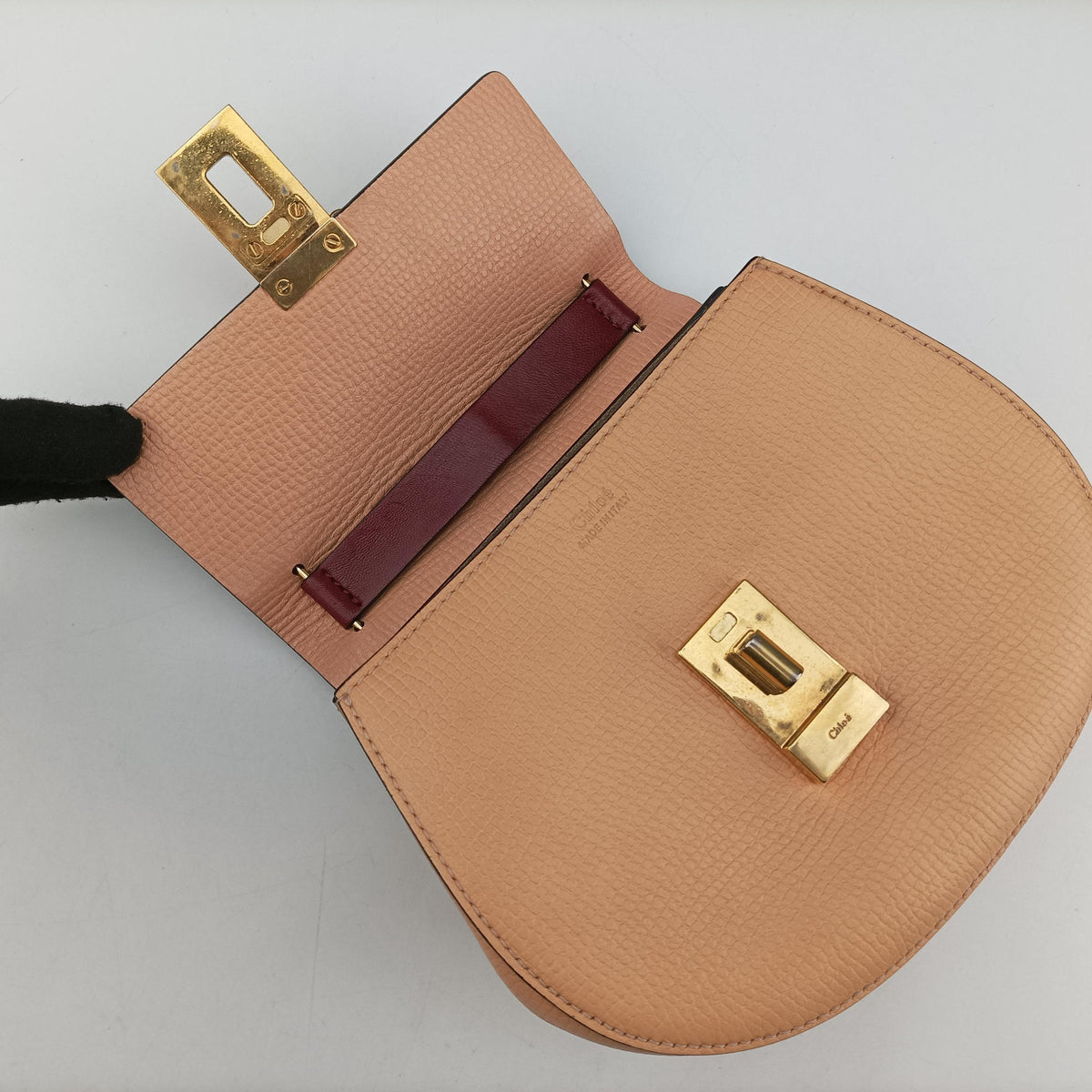 Secondhand Chloe DREW Beige Leather  shoulderbag | stylenewstar