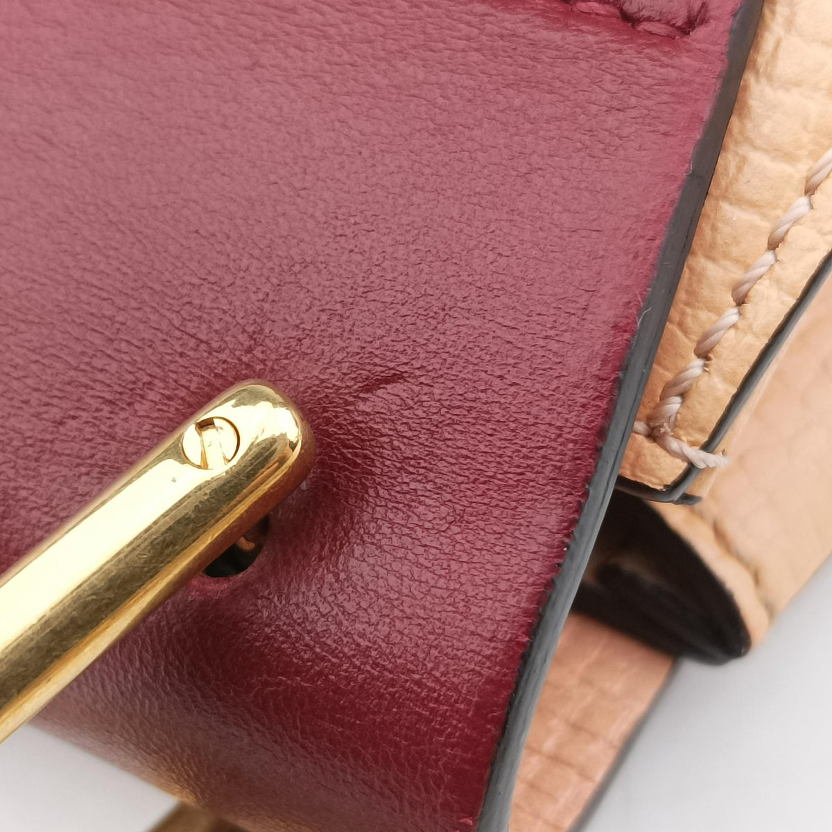 Secondhand Chloe DREW Beige Leather  shoulderbag | stylenewstar