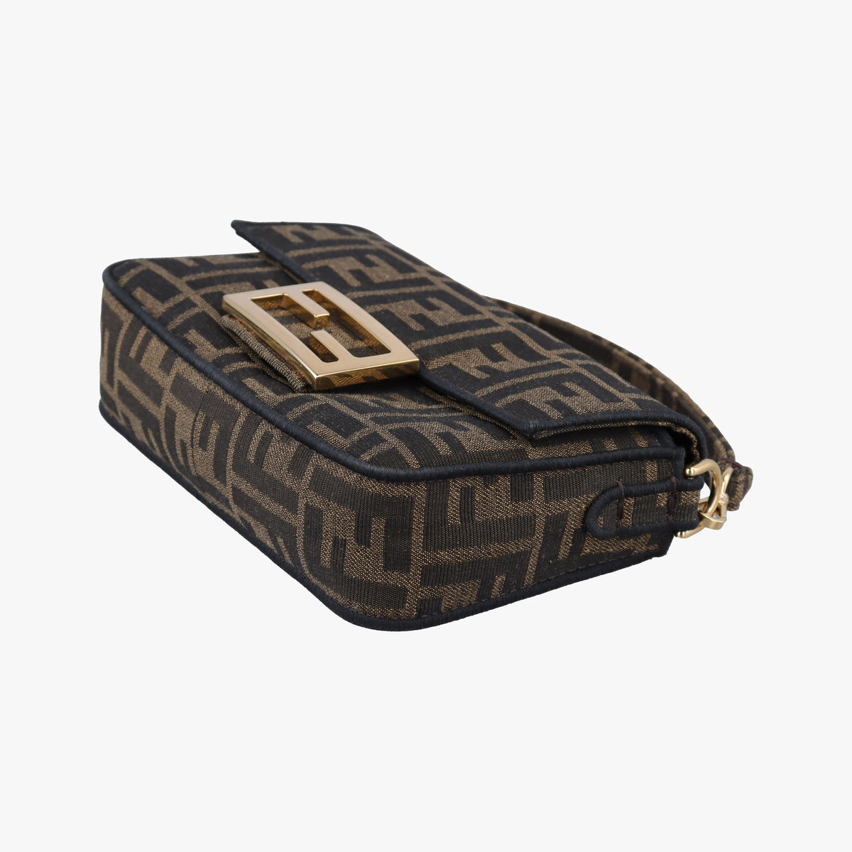 Pre-owned Fendi BAGUETTE Brown canvas 8BS017 shoulderbag | stylenewstar