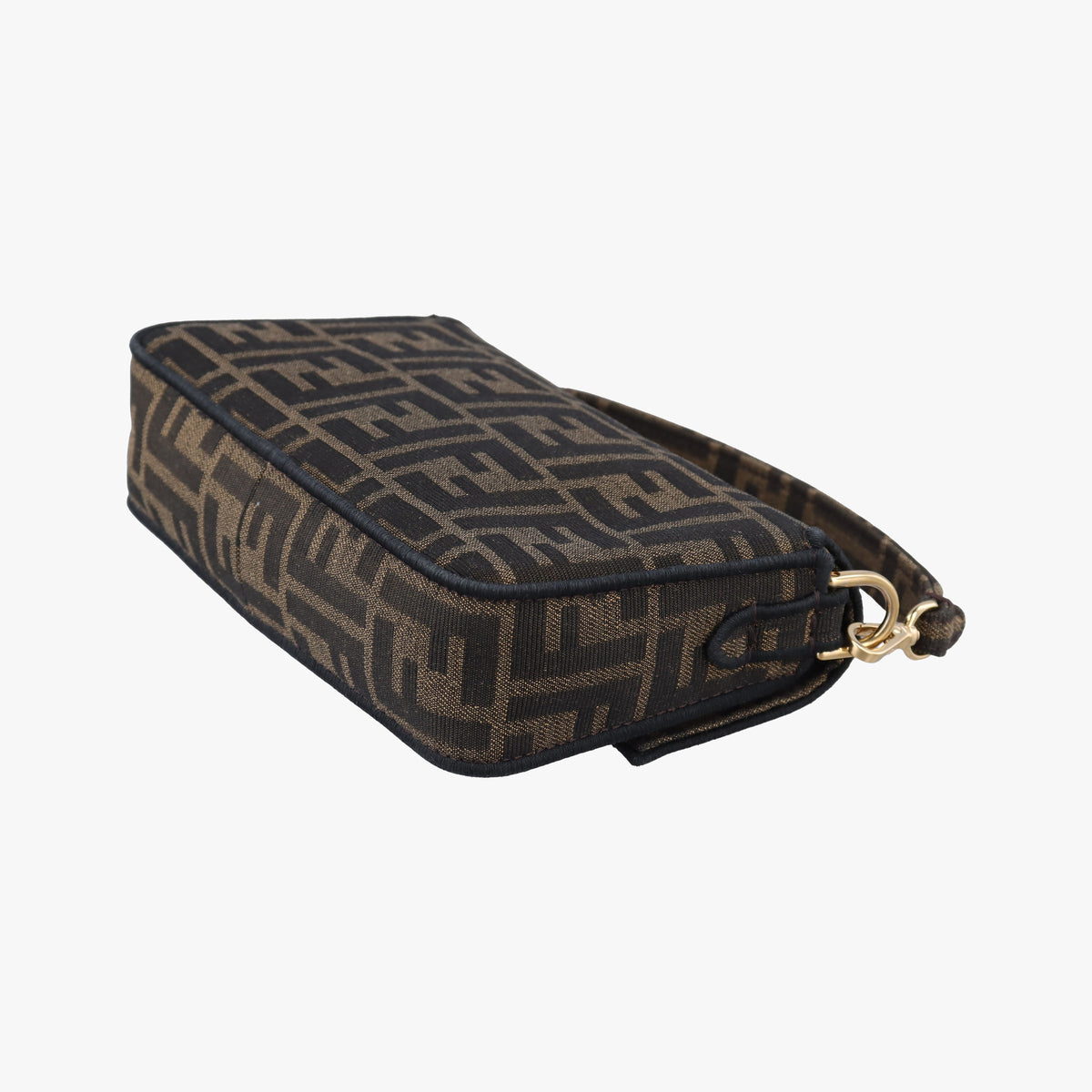 Pre-owned Fendi BAGUETTE Brown canvas 8BS017 shoulderbag | stylenewstar