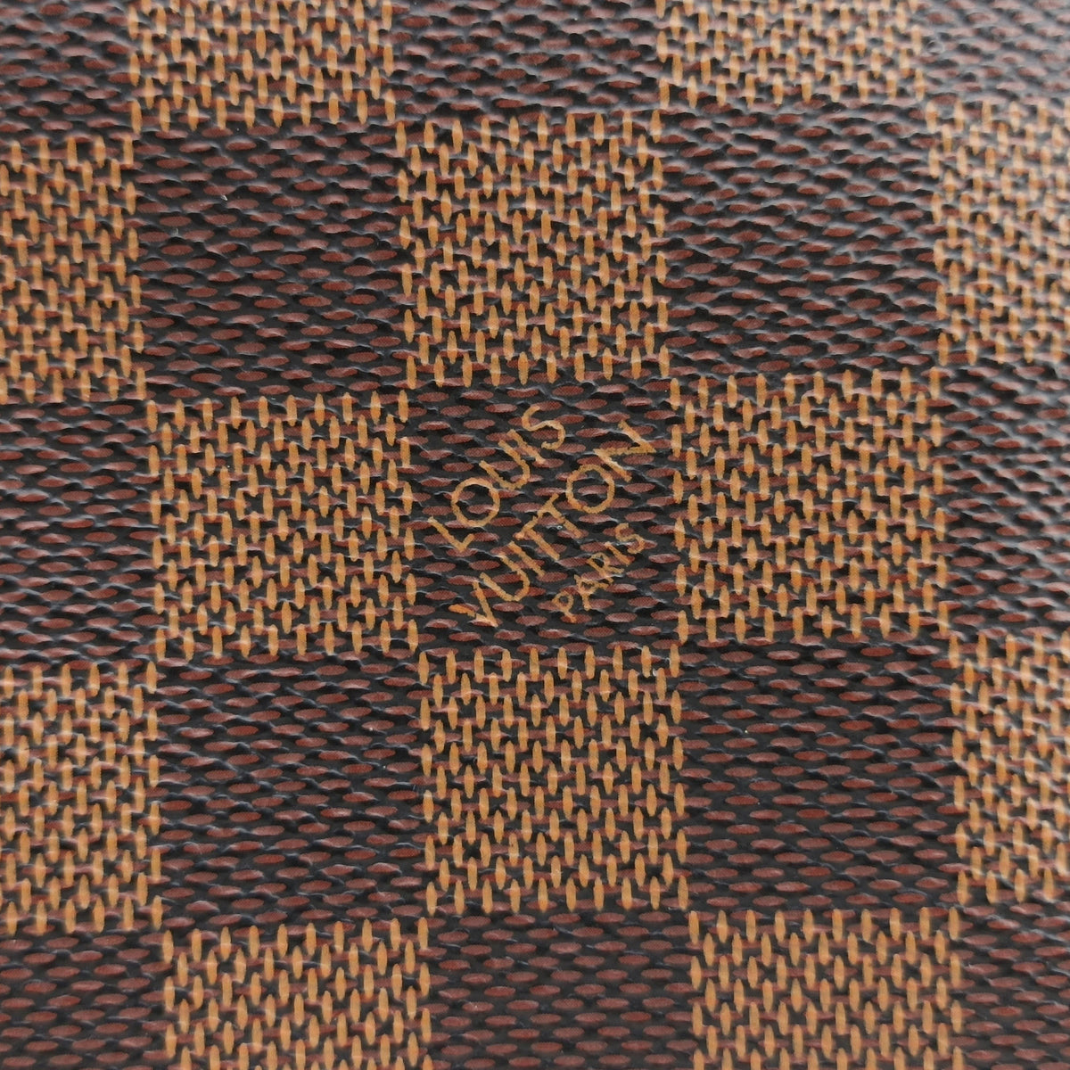 Pre-owned Louis Vuitton Porte Documents Voyage EBENE Damier Canvas N41124 handbag | stylenewstar