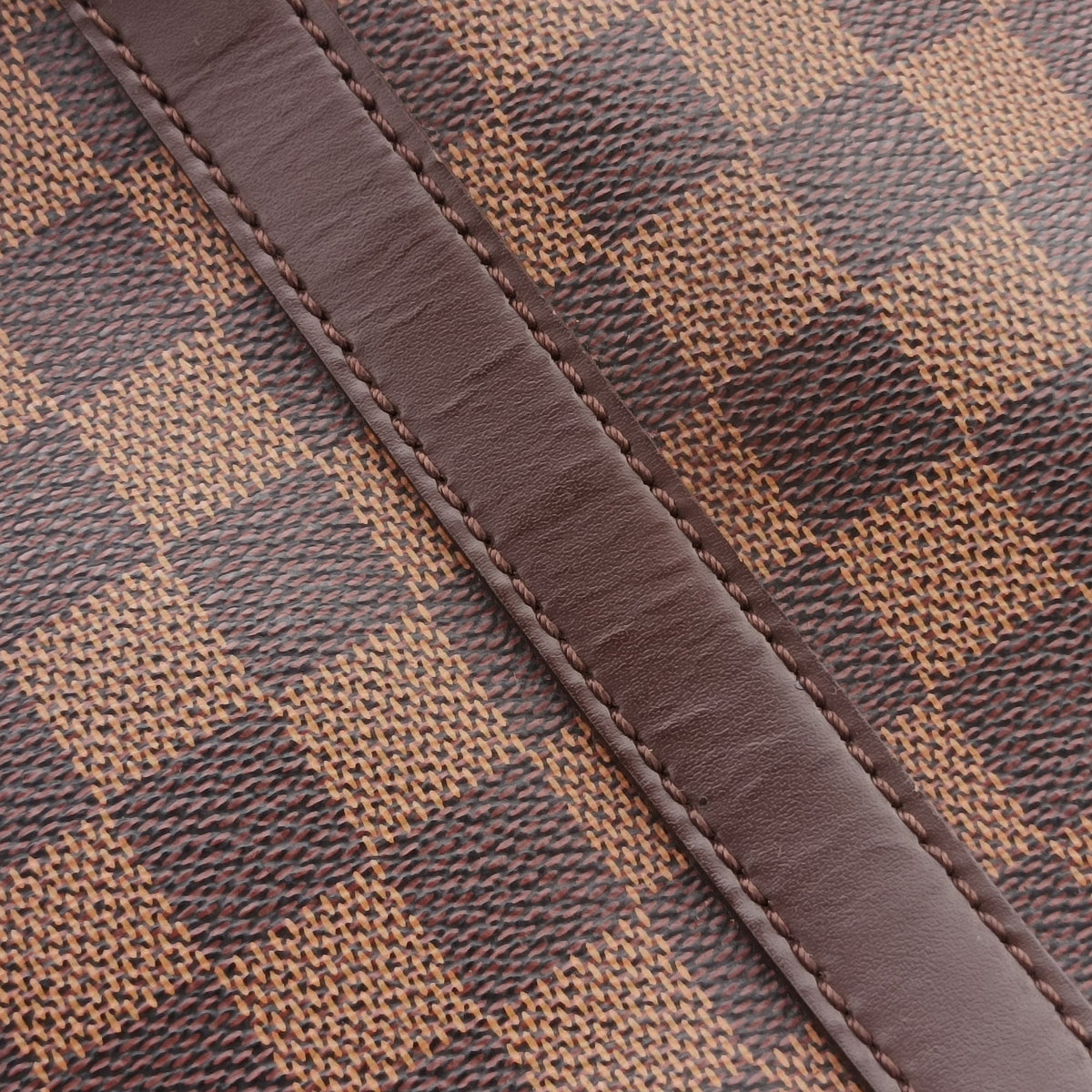 Pre-owned Louis Vuitton Porte Documents Voyage EBENE Damier Canvas N41124 handbag | stylenewstar