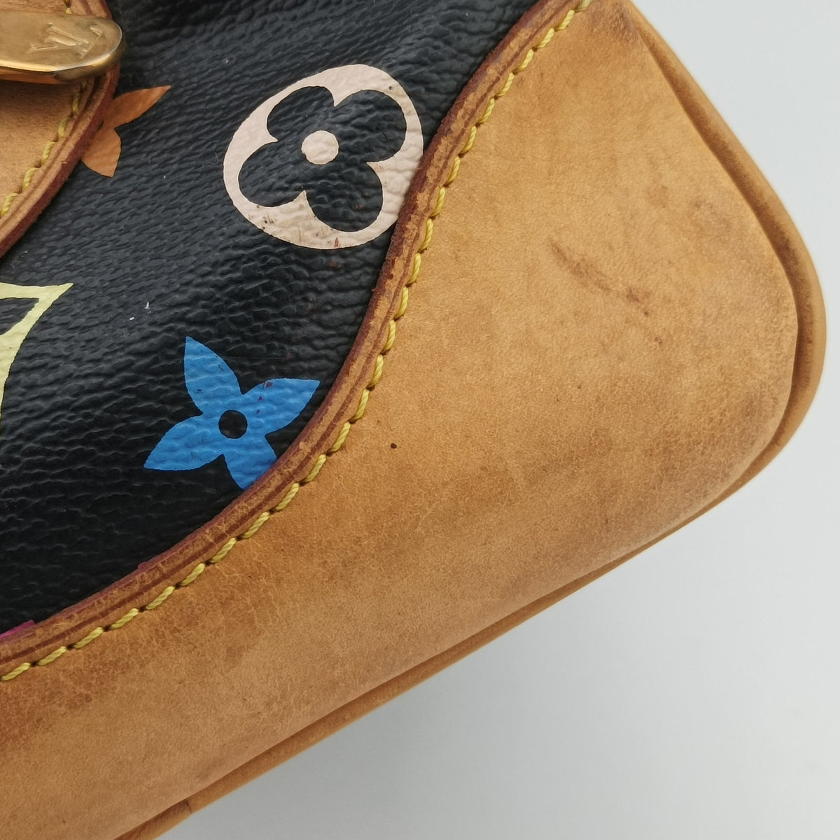 Pre-owned Louis Vuitton Claudia Noir Monogram Multicolore M40194 shoulderbag | stylenewstar