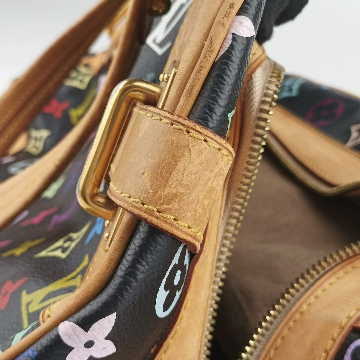 Pre-owned Louis Vuitton Claudia Noir Monogram Multicolore M40194 shoulderbag | stylenewstar
