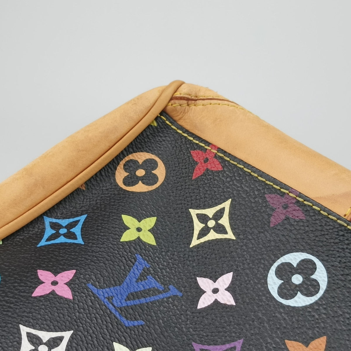 Pre-owned Louis Vuitton Claudia Noir Monogram Multicolore M40194 shoulderbag | stylenewstar