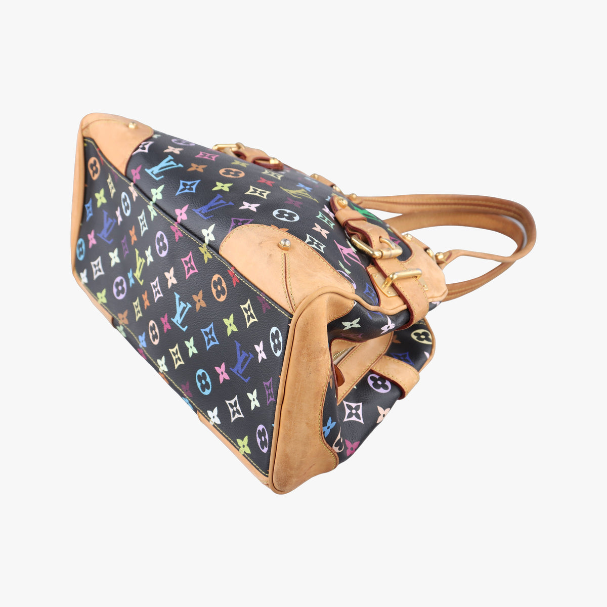 Pre-owned Louis Vuitton Claudia Noir Monogram Multicolore M40194 shoulderbag | stylenewstar