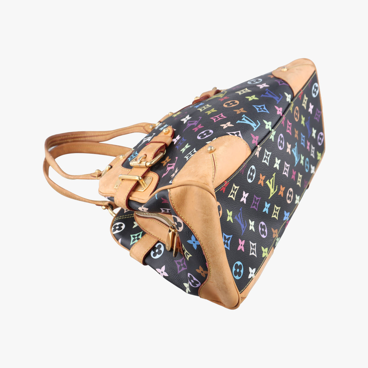 Pre-owned Louis Vuitton Claudia Noir Monogram Multicolore M40194 shoulderbag | stylenewstar