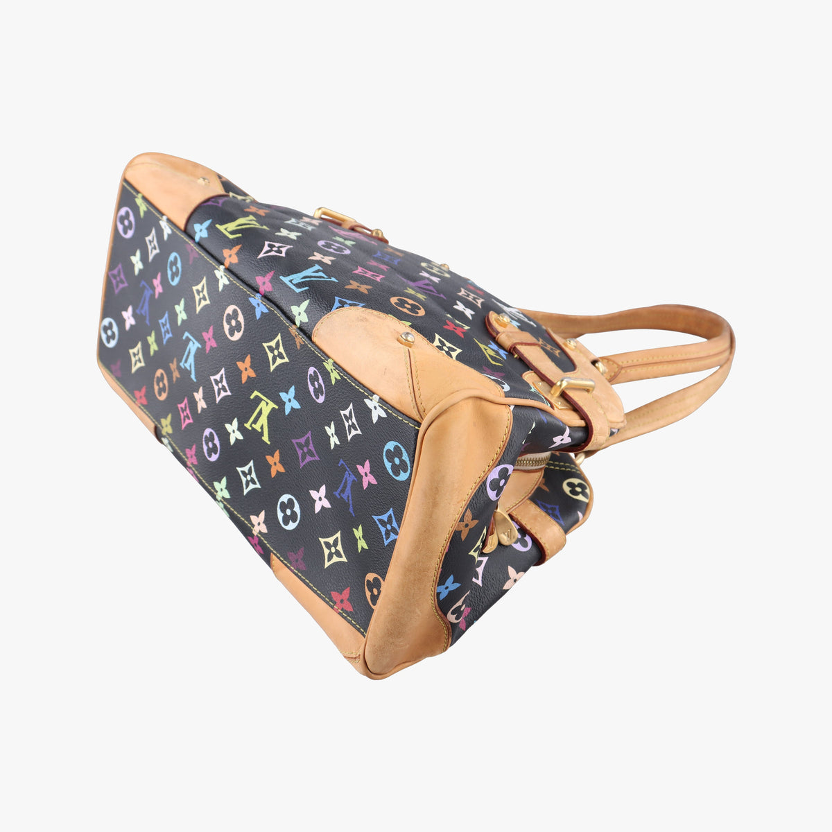 Pre-owned Louis Vuitton Claudia Noir Monogram Multicolore M40194 shoulderbag | stylenewstar