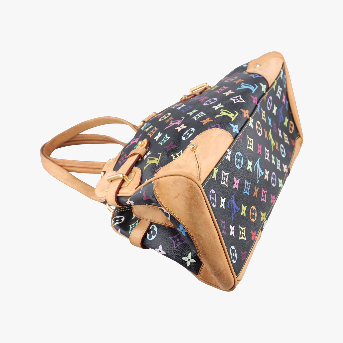 Pre-owned Louis Vuitton Claudia Noir Monogram Multicolore M40194 shoulderbag | stylenewstar