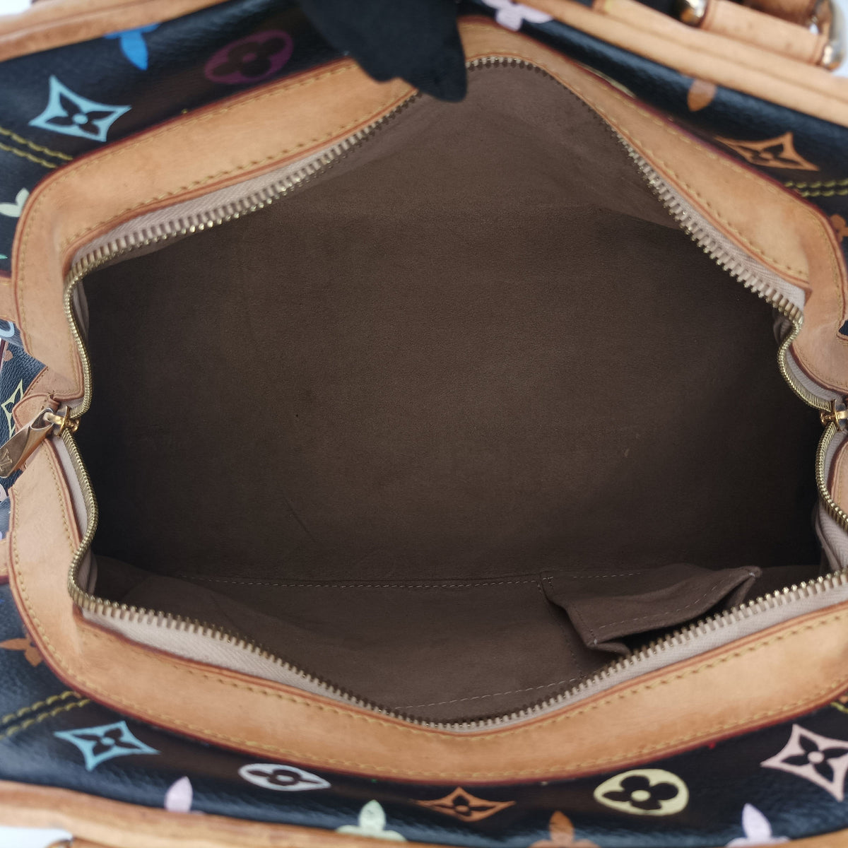 Pre-owned Louis Vuitton Claudia Noir Monogram Multicolore M40194 shoulderbag | stylenewstar