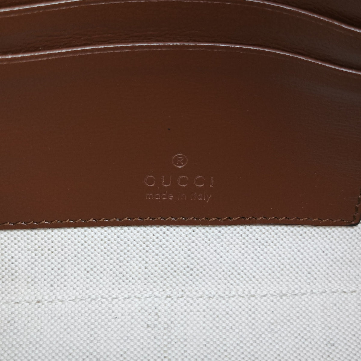 Pre-owned Gucci Interlocking G Messenger Beige × Brown PVC coated canvas× Leather 723306 crossbodybag | stylenewstar