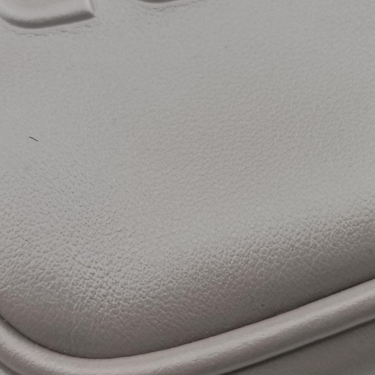 Pre-owned Miu Miu Beau Micro Grey Leather  handbag | stylenewstar