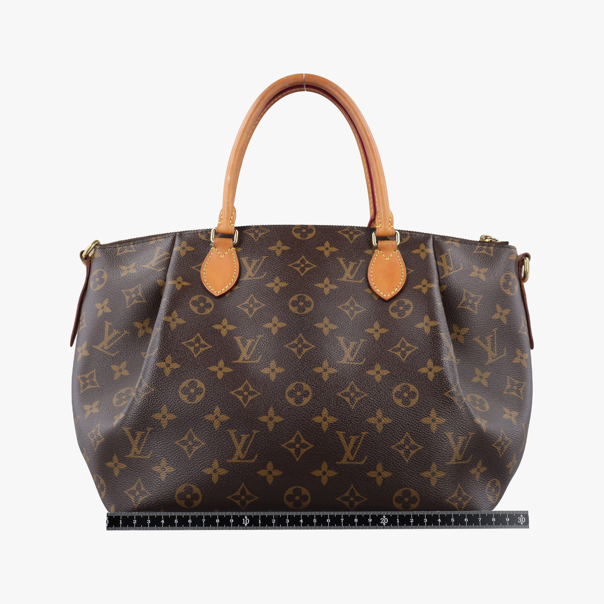 Pre-owned Louis Vuitton TURENNE MM Brown Monogram Canvas M48814 shoulderbag | stylenewstar