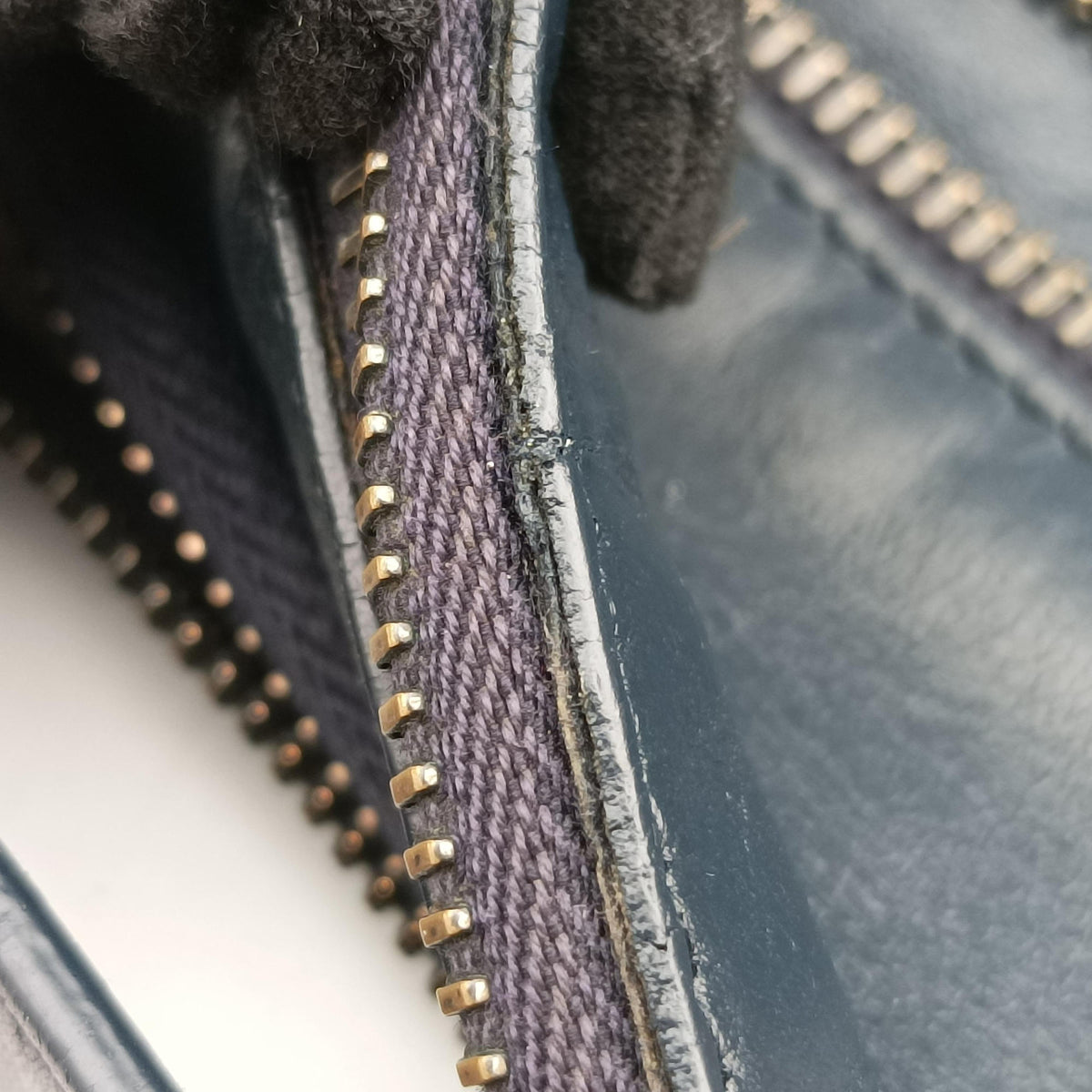Vintage Bottega Veneta Intrecciato Navy lambskin  shoulderbag | stylenewstar