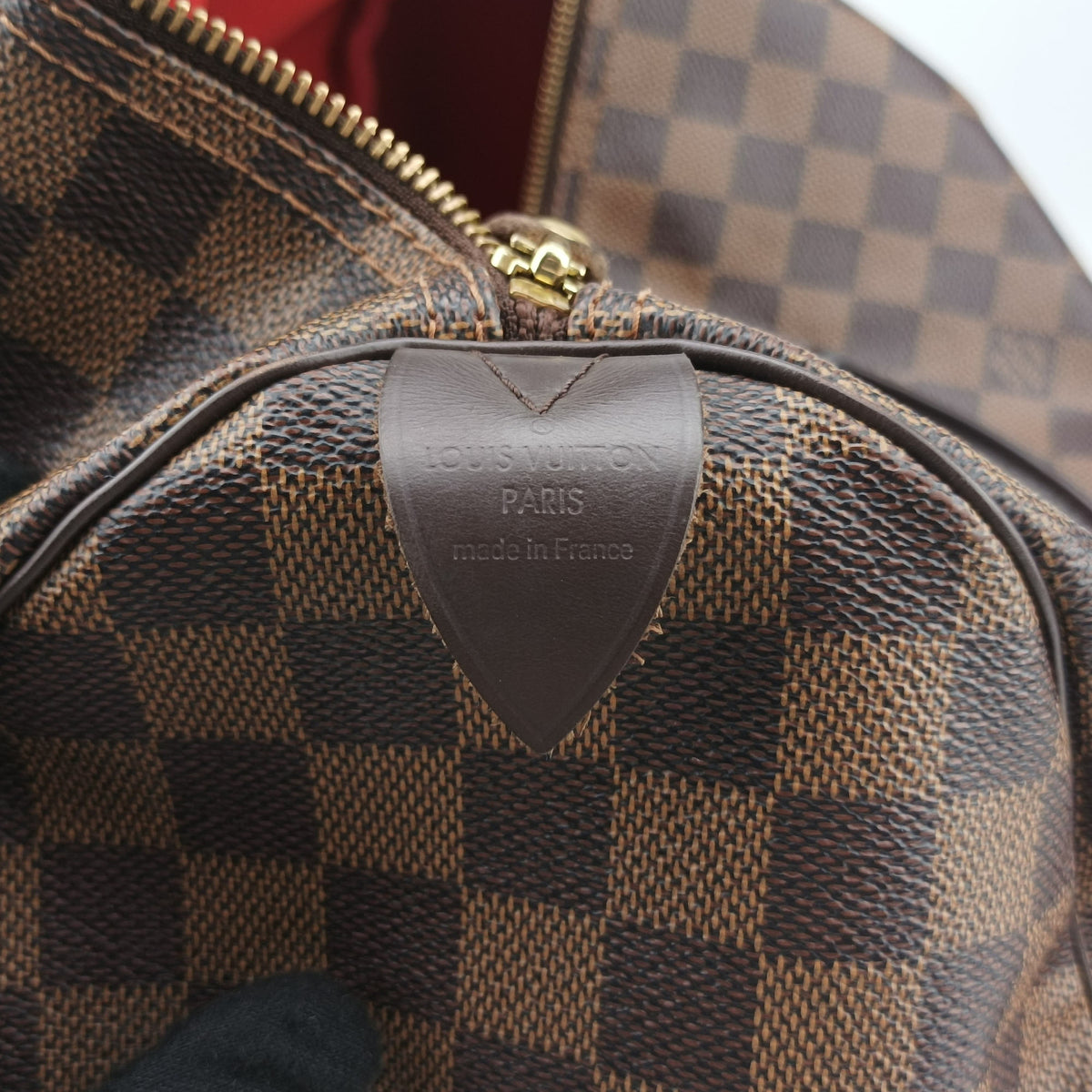 Secondhand Louis Vuitton Speedy 35 Ebene Damier canvas N41363 handbag | stylenewstar