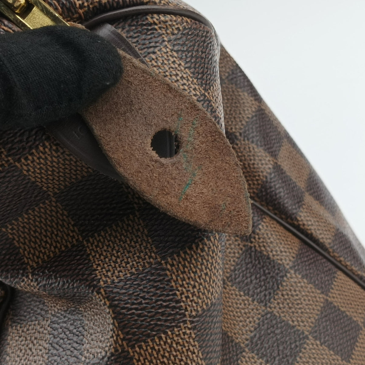 Secondhand Louis Vuitton Speedy 35 Ebene Damier canvas N41363 handbag | stylenewstar