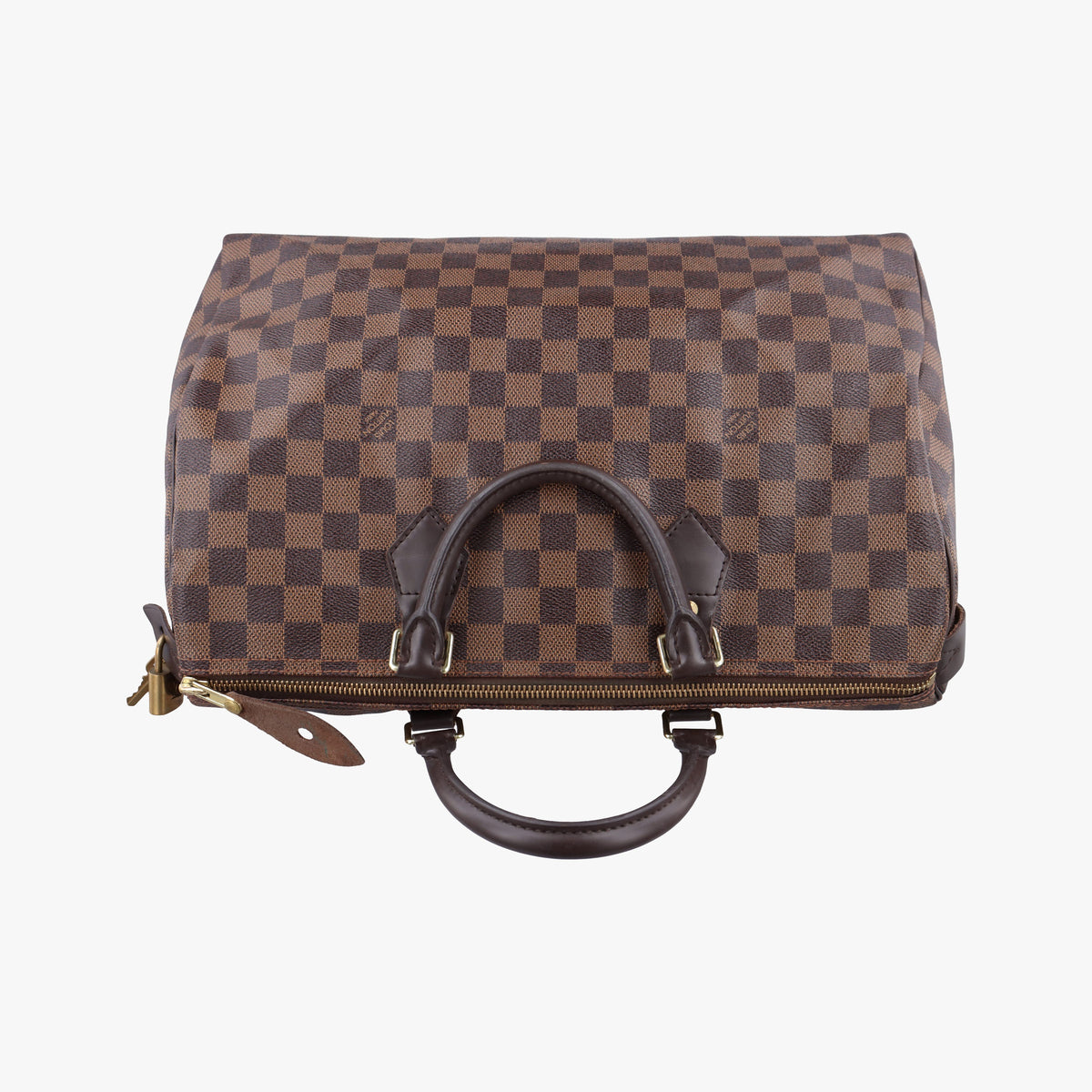 Secondhand Louis Vuitton Speedy 35 Ebene Damier canvas N41363 handbag | stylenewstar