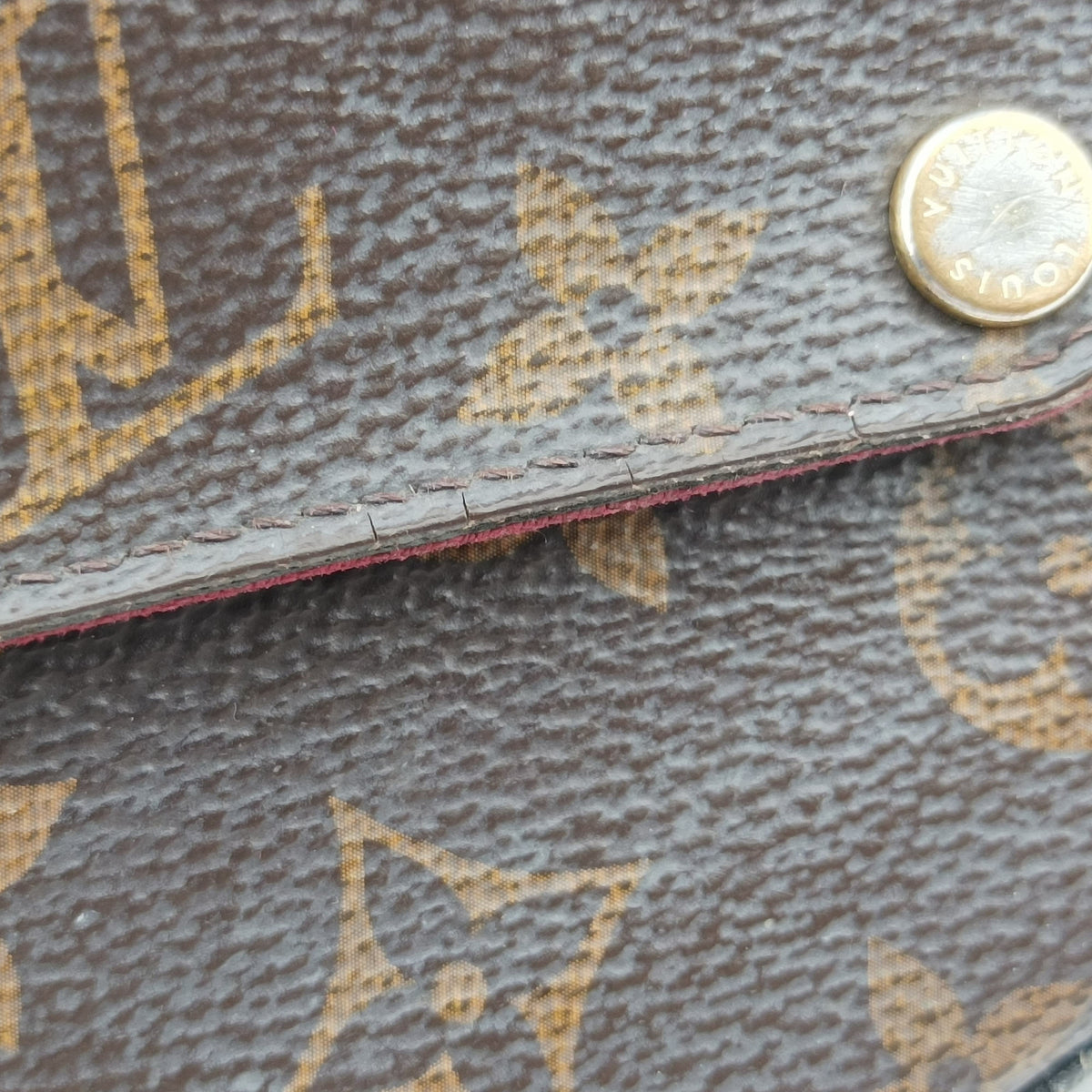 Pre-owned Louis Vuitton Pochette FeLICIE Brown Monogram Canvas M61276 shoulderbag | stylenewstar