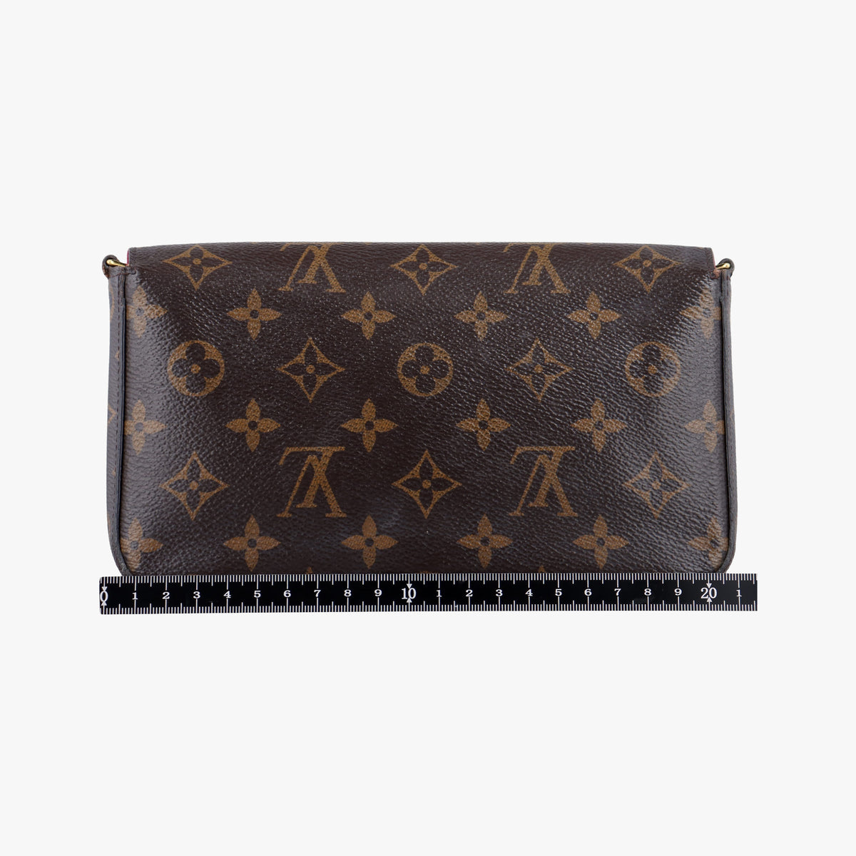 Pre-owned Louis Vuitton Pochette FeLICIE Brown Monogram Canvas M61276 shoulderbag | stylenewstar